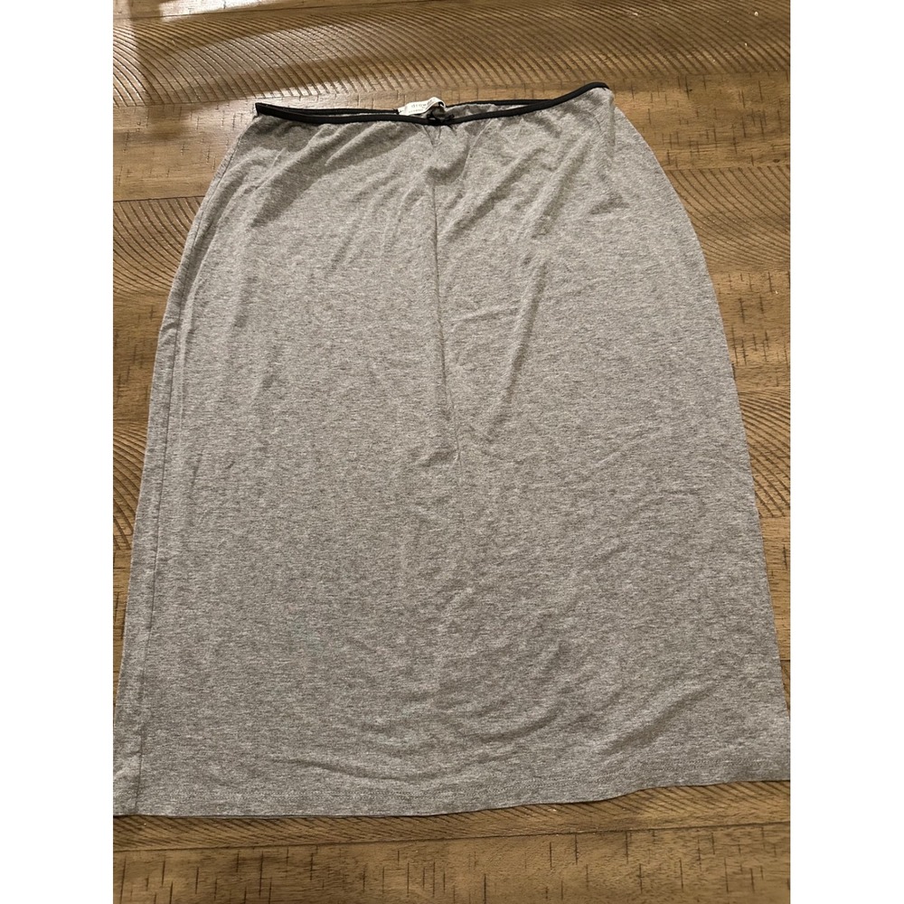 Susana Monaco "Drawers" Grey Nylon Lycra Skirt - 90s Vintage -‎ Fits like XS/S